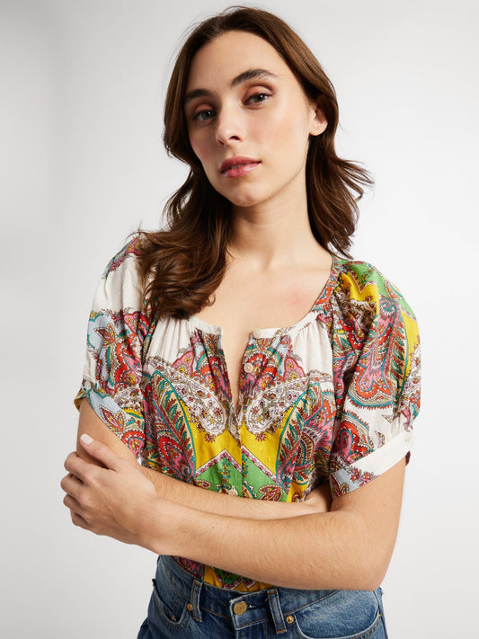 Naomi Top in Kaleidoscope